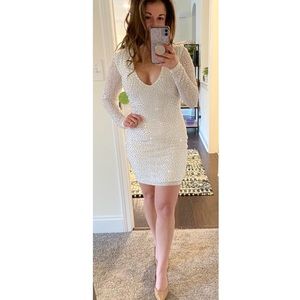 Windsor White Sparkle Dress